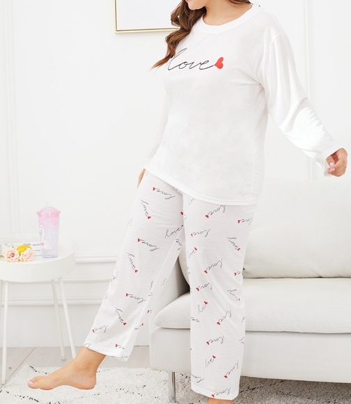 Other - FIRM 2X - Heart Pajama Set